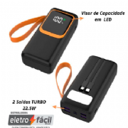 Carregador Port�til Power Bank 30.000 Turbo 22.5W  Digital Peining CAR153
