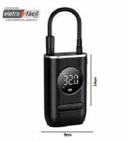 KIT Lava Jato Port�til+Compressor de Ar Sem Fio Recarreg�vel KELE394