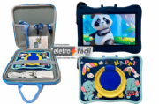 Tablet Infantil Androide 13 4ram 64gb Wi-Fi 4G/5G Play store na Maleta
