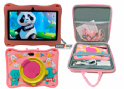 Tablet Infantil Androide 13 4ram 64gb Wi-Fi 4G/5G Play store na Maleta
