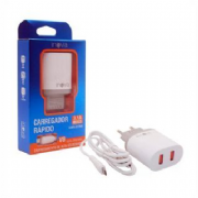 Carregador Inova R�pido V8 3.1A  2 Entradas USB - CAR03