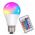 Lmpada Bulbo Led Rgb 3W + Controle Bivolt - ELE169