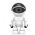Câmera de Segurança Robô Wifi Visão Noturna Fullhd 1080p - ELE212