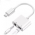 Adaptador de Fone P2 e Carregador IOS Compatvel Com iPhone CAB85