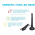 Antena Digital Interna Hdtv Uhf Tomate - Mtv-3015 - ELE221