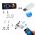 Adaptador Receptor de Sinal Bluetooth USB - ELE54
