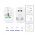 Adaptador Tomada Universal Padro Europeu Uk Eua Asia