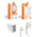 Carregador Turbo Residencial Iphone H Maston 48W 9.1A - 1 USB-C + 1USB 3.0 Y-41 - CAR115