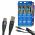 Kit 3 Cabos de Dados Inova V8 1m Atacado Para Revenda