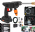 KIT Lava Jato Porttil+Compressor de Ar Sem Fio Recarregvel KELE394
