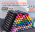 Caneta Canetinha Marcador Estojo Ponta  Dupla Kit  60 Cores