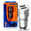 Carregador Fonte Veicular USB Duplo Inova 2.4 e 3.4